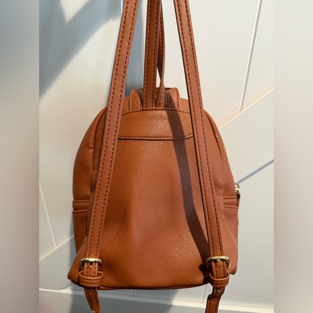 Brown Mini Backpack - image 4